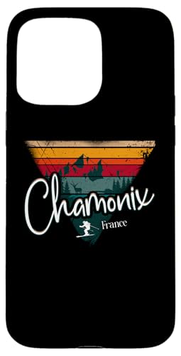 Chamonix Skigebiet Frankreich Ski Alpin Vintage Französische Alpen Hülle für iPhone 15 Pro Max Chamonix Skigebiet Frankreich Ski Alpin Vintage Französische Alpen Hülle für iPhone 15 Pro Max von Alps Souvenir Shop