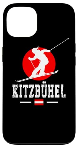 Kitzbühel Österreich Skigebiet Alpen Österreich Ski Souvenir Hülle für iPhone 13 von Alps Souvenir Shop