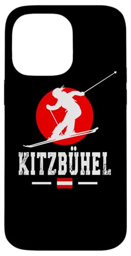 Kitzbühel Österreich Skigebiet Alpen Österreich Ski Souvenir Hülle für iPhone 14 Pro Max von Alps Souvenir Shop