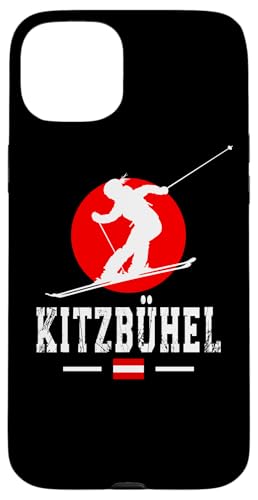 Kitzbühel Österreich Skigebiet Alpen Österreich Ski Souvenir Hülle für iPhone 15 Plus von Alps Souvenir Shop