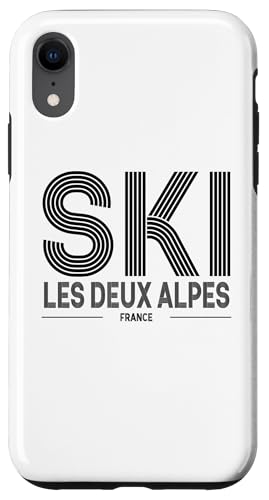 Les Deux Alpes Skigebiet Frankreich Alpen Französisch Skifahren Souvenir Hülle für iPhone XR Les Deux Alpes Skigebiet Frankreich Alpen Französisch Skifahren Souvenir Hülle für iPhone XR von Alps Souvenir Shop