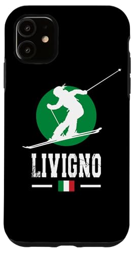 Livigno Italien Skigebiet Alpen Italienisches Skifahren Souvenir Hülle für iPhone 11 Livigno Italien Skigebiet Alpen Italienisches Skifahren Souvenir Hülle für iPhone 11 von Alps Souvenir Shop