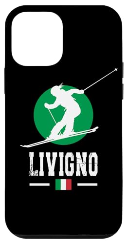 Livigno Italien Skigebiet Alpen Italienisches Skifahren Souvenir Hülle für iPhone 12 mini von Alps Souvenir Shop