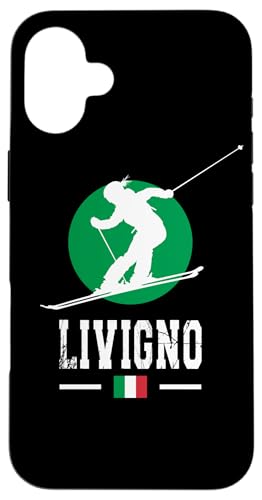 Livigno Italien Skigebiet Alpen Italienisches Skifahren Souvenir Hülle für iPhone 16 Plus Livigno Italien Skigebiet Alpen Italienisches Skifahren Souvenir Hülle für iPhone 16 Plus von Alps Souvenir Shop