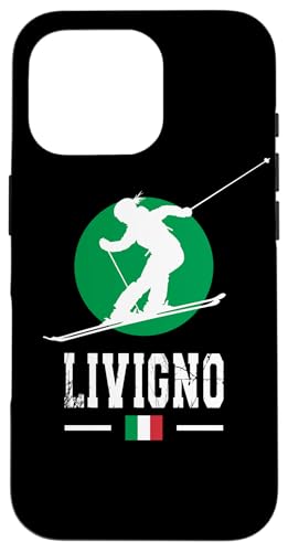 Livigno Italien Skigebiet Alpen Italienisches Skifahren Souvenir Hülle für iPhone 16 Pro Livigno Italien Skigebiet Alpen Italienisches Skifahren Souvenir Hülle für iPhone 16 Pro von Alps Souvenir Shop