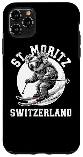 St. Moritz Koalabär Schweiz Skigebiet Skigebiet Alpen Hülle für iPhone 11 Pro Max St. Moritz Koalabär Schweiz Skigebiet Skigebiet Alpen Hülle für iPhone 11 Pro Max von Alps Souvenir Shop