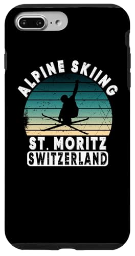 St. Moritz Schweiz Skigebiet Ski Alpen Alpen Hülle für iPhone 7 Plus/8 Plus St. Moritz Schweiz Skigebiet Ski Alpen Alpen Hülle für iPhone 7 Plus/8 Plus von Alps Souvenir Shop
