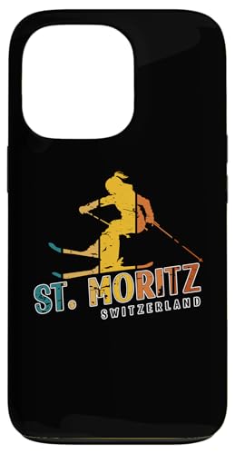 St. Moritz Vintage Schweiz Skigebiet Alpen Alpen Hülle für iPhone 13 Pro St. Moritz Vintage Schweiz Skigebiet Alpen Alpen Hülle für iPhone 13 Pro von Alps Souvenir Shop