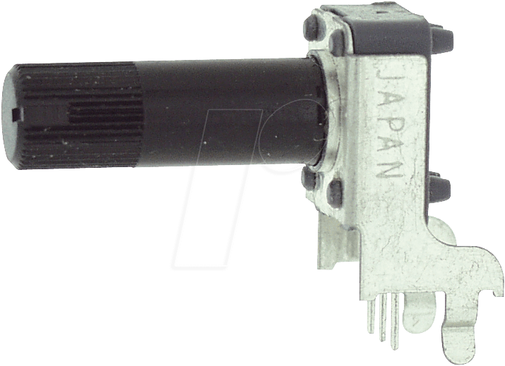 RK09K111-LIN10K - Drehpotentiometer, Mono, 10 kOhm, linear, 6 mm von Alps
