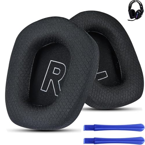 Alriedy Ersatz-Ohrpolster für Logitech G733 / G335, Kompatibel mit Logitech G733 Lightspeed Gaming-Kopfhörern, logitech Headset g733, kopfhörer Polster, ohrpolster logitech Alriedy Ersatz-Ohrpolster für Logitech G733 / G335, Kompatibel mit Logitech G733 Lightspeed Gaming-Kopfhörern, logitech Headset g733, kopfhörer Polster, ohrpolster logitech von Alriedy