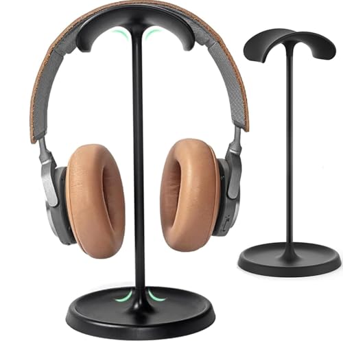 Alriedy Ständer Für Kopfhörer, Headphone Holder, Airpods Max Stand, Headphone Stand Für AirPods Max, Kompatibel Mit Beats, Bose, Sennheiser, Sony, Gaming Zubehör, Gebogener Headset Halter Mit Ablage. Alriedy Ständer Für Kopfhörer, Headphone Holder, Airpods Max Stand, Headphone Stand Für AirPods Max, Kompatibel Mit Beats, Bose, Sennheiser, Sony, Gaming Zubehör, Gebogener Headset Halter Mit Ablage. von Alriedy