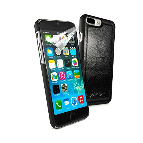 Alston Craig G2_72 Ersatz Vintage Echt Leder Hülle Tasche Herausnehmbarem Magnetic Backcover für Apple iPhone 7/8 - Schwarz Alston Craig G2_72 Ersatz Vintage Echt Leder Hülle Tasche Herausnehmbarem Magnetic Backcover für Apple iPhone 7/8 - Schwarz von Alston Craig