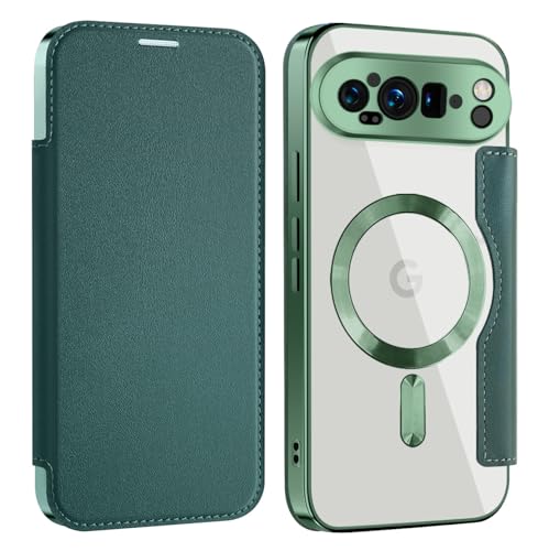 Altartar Handyhülle für Google Pixel 7 A Hülle Leder Magnetisch Klapphülle mit Kartenfach Stoßfest Klappbar Tasche Flip Case Magnet Transparent Schutzhülle für Google Pixel 7 A-Grün Altartar Handyhülle für Google Pixel 7 A Hülle Leder Magnetisch Klapphülle mit Kartenfach Stoßfest Klappbar Tasche Flip Case Magnet Transparent Schutzhülle für Google Pixel 7 A-Grün von Altartar