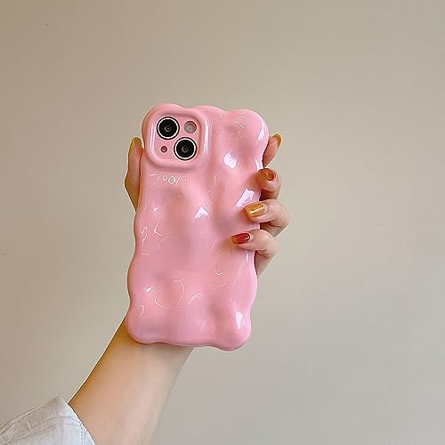 Altartar Handyhülle für iPhone 12 3D Meteorite Blase Muster Hülle Weiche Silikon Einfarbige Schutzhülle für Frauen Mädchen Mode Aesthetic Glänzende Case Stoßfest Handytasche,Rosa Altartar Handyhülle für iPhone 12 3D Meteorite Blase Muster Hülle Weiche Silikon Einfarbige Schutzhülle für Frauen Mädchen Mode Aesthetic Glänzende Case Stoßfest Handytasche,Rosa von Altartar