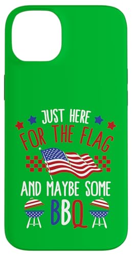 Nur hier für die Flagge und vielleicht etwas Grills Hülle für iPhone 14 Plus Nur hier für die Flagge und vielleicht etwas Grills Hülle für iPhone 14 Plus von Alter Glory Tribut