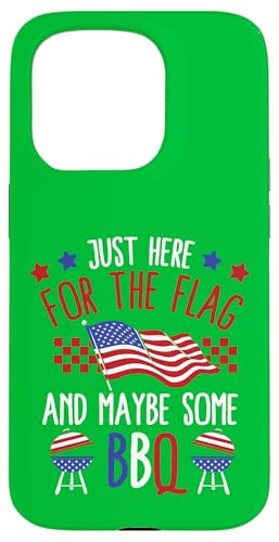 Nur hier für die Flagge und vielleicht etwas Grills Hülle für iPhone 15 Pro Nur hier für die Flagge und vielleicht etwas Grills Hülle für iPhone 15 Pro von Alter Glory Tribut