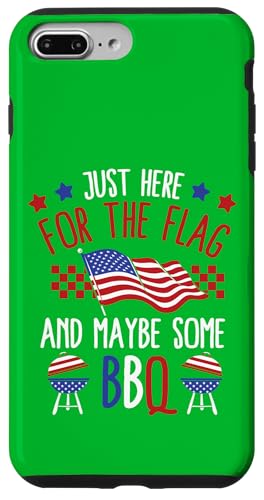 Nur hier für die Flagge und vielleicht etwas Grills Hülle für iPhone 7 Plus/8 Plus Nur hier für die Flagge und vielleicht etwas Grills Hülle für iPhone 7 Plus/8 Plus von Alter Glory Tribut
