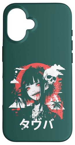 Goth Grunge Dämon Anime Girl Waifu Horror Alt-Ästhetik Hülle für iPhone 16 Goth Grunge Dämon Anime Girl Waifu Horror Alt-Ästhetik Hülle für iPhone 16 von Alternative Vaporwave Gothic Sad Alt Grunge Woman