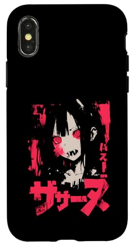 Goth Grunge Dämon Anime Girl Waifu Horror Alt-Ästhetik Hülle für iPhone X/XS Goth Grunge Dämon Anime Girl Waifu Horror Alt-Ästhetik Hülle für iPhone X/XS von Alternative Vaporwave Gothic Sad Alt Grunge Woman