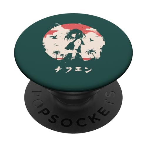 Goth Grunge Dämon Anime Girl Waifu Horror Alt-Ästhetik PopSockets Klebender PopGrip von Alternative Vaporwave Gothic Sad Alt Grunge Woman