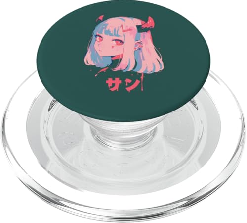 Goth Grunge Dämon Anime Girl Waifu Horror Alt-Ästhetik PopSockets PopGrip für MagSafe Goth Grunge Dämon Anime Girl Waifu Horror Alt-Ästhetik PopSockets PopGrip für MagSafe von Alternative Vaporwave Gothic Sad Alt Grunge Woman