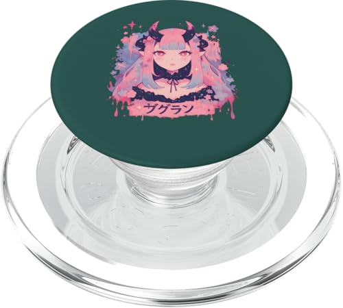 Goth Grunge Dämon Anime Girl Waifu Horror Alt-Ästhetik PopSockets PopGrip für MagSafe Goth Grunge Dämon Anime Girl Waifu Horror Alt-Ästhetik PopSockets PopGrip für MagSafe von Alternative Vaporwave Gothic Sad Alt Grunge Woman