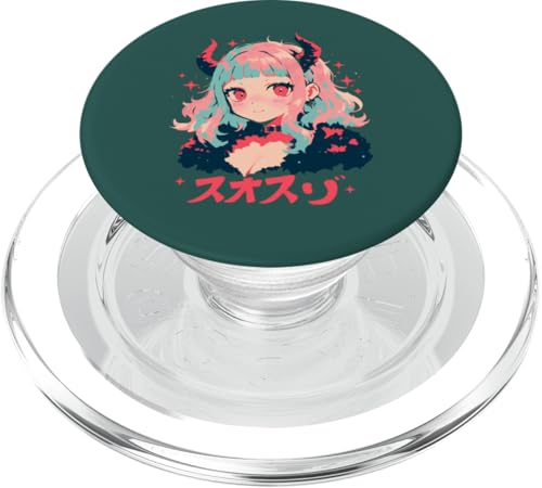 Goth Grunge Dämon Anime Girl Waifu Horror Alt-Ästhetik PopSockets PopGrip für MagSafe Goth Grunge Dämon Anime Girl Waifu Horror Alt-Ästhetik PopSockets PopGrip für MagSafe von Alternative Vaporwave Gothic Sad Alt Grunge Woman