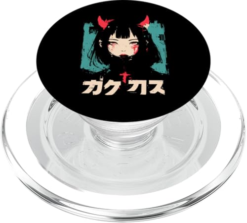 Goth Grunge Dämon Anime Girl Waifu Horror Alt-Ästhetik PopSockets PopGrip für MagSafe Goth Grunge Dämon Anime Girl Waifu Horror Alt-Ästhetik PopSockets PopGrip für MagSafe von Alternative Vaporwave Gothic Sad Alt Grunge Woman