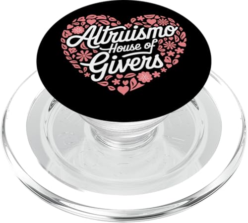 Altruismo Altruismo House Of Givers PopSockets PopGrip für MagSafe Altruismo Altruismo House Of Givers PopSockets PopGrip für MagSafe von Altruismo Selfelss Giving Givers School Spirit