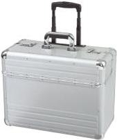 JÜSCHA ALUMAXX OMEGA - Notebook-Tasche - Silber (45122) (geöffnet) von Alumaxx