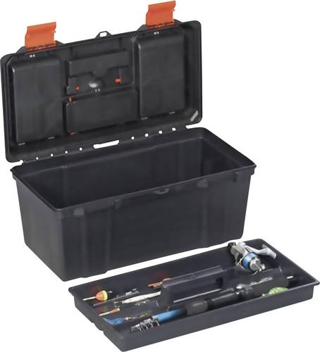 Alutec 56280 Werkzeugbox Schwarz, Orange von Alutec