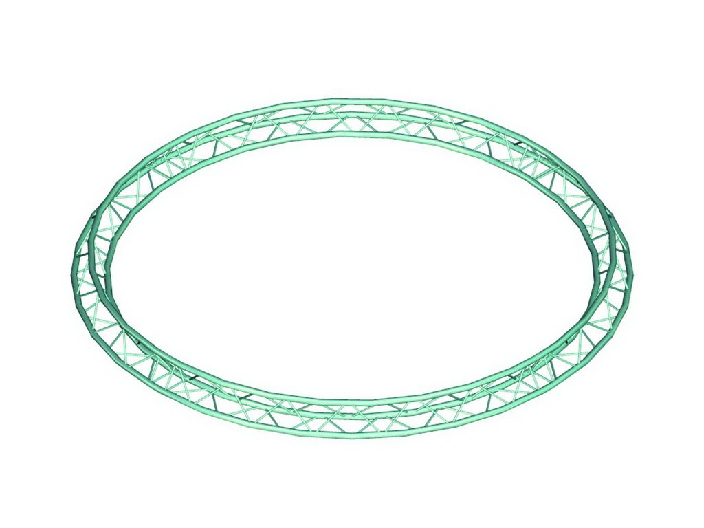 Alutruss DECOLOCK DQ-3 Vollkreis d=4m (innen) /\ 3-Punkt von Alutruss