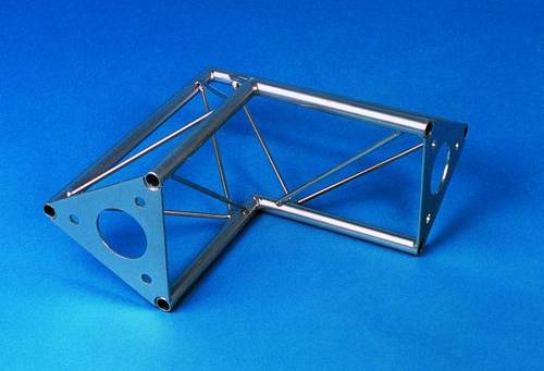 Alutruss DECOTRUSS SAC 24 3-Punkt Traverse Ecke 90° von Alutruss