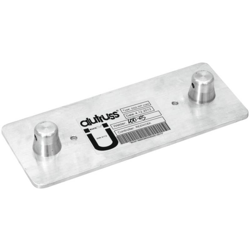 Alutruss Decolock DQ2-WPM Wandplatte MALE von Alutruss