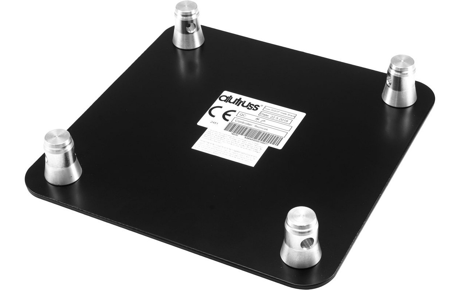 Alutruss QUADLOCK Endplatte SQQG-Konus Male M-10 sw Alutruss QUADLOCK Endplatte SQQG-Konus Male M-10 sw von Alutruss