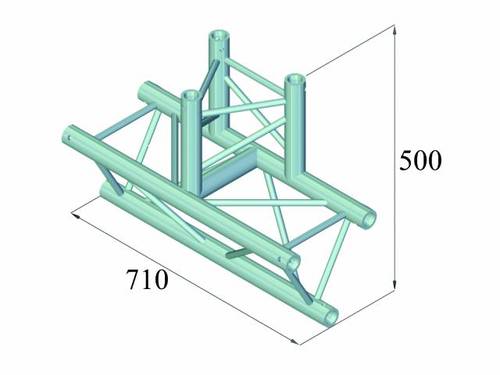 Alutruss TRILOCK 6082AT-38 3-Punkt Traverse T-Stück 90° Alutruss TRILOCK 6082AT-38 3-Punkt Traverse T-Stück 90° von Alutruss