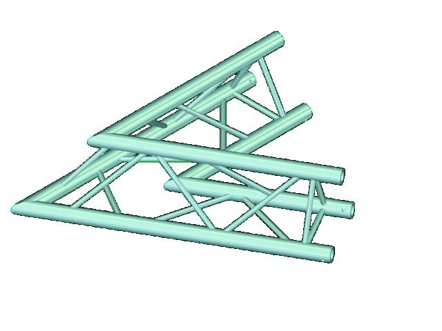 Alutruss TRILOCK E-GL33 C-20 2-Weg-Ecke 60° von Alutruss