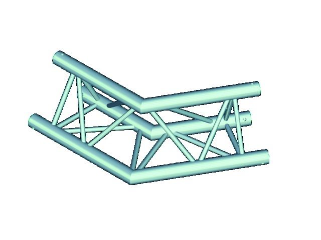 Alutruss TRILOCK E-GL33 C-22 2-Weg-Ecke 120° von Alutruss