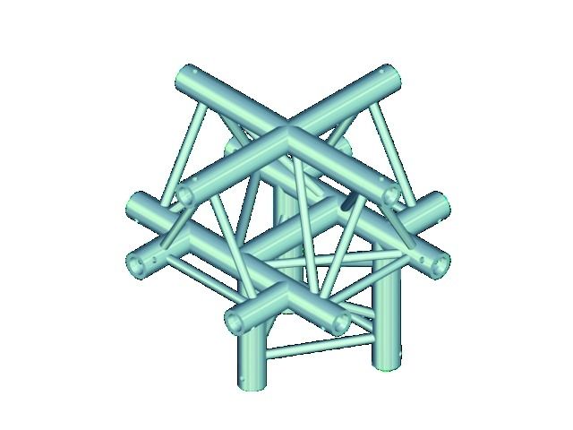 Alutruss TRILOCK E-GL33 T-52 5-Weg-Stück \/ Alutruss TRILOCK E-GL33 T-52 5-Weg-Stück \/ von Alutruss