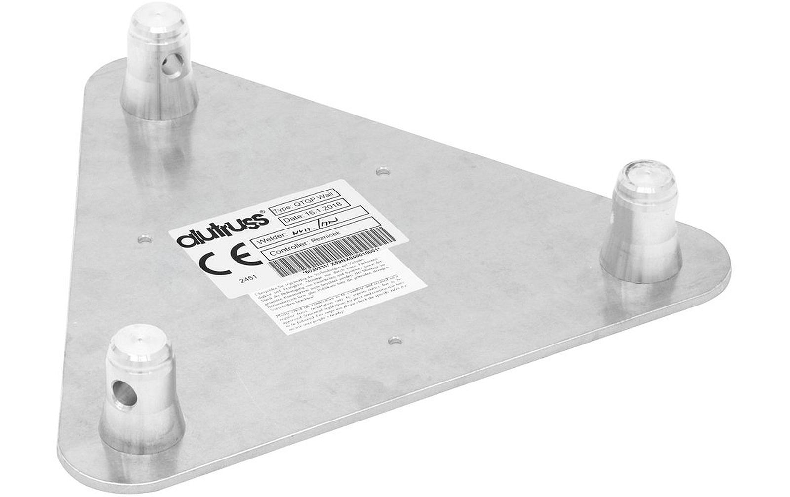 Alutruss TRILOCK Wandplatte QTM-10 Konus male Alutruss TRILOCK Wandplatte QTM-10 Konus male von Alutruss