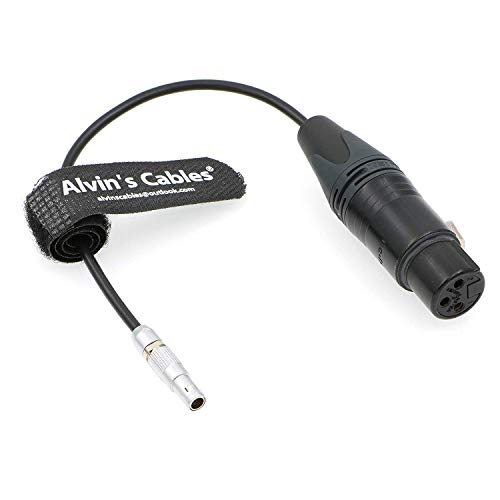 Alvin's Cables 00 5 Pin Stecker auf XLR 3 Pin Buchse Audio Kabel für Z CAM E2 Kamera von Alvin's Cables