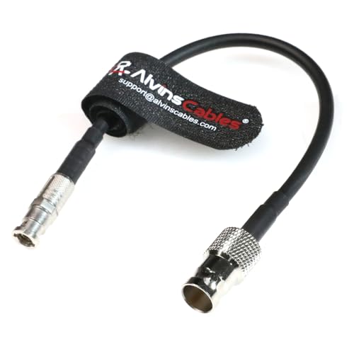 Alvin's Cables 12G Micro BNC auf BNC Buchse Adapterkabel, 12G-SDI High Density 4K UHD Video Koaxialkabel, 75 Ohm Ultra-Soft für Blackmagic Video Assist 5" Monitor 20CM| Alvin's Cables 12G Micro BNC auf BNC Buchse Adapterkabel, 12G-SDI High Density 4K UHD Video Koaxialkabel, 75 Ohm Ultra-Soft für Blackmagic Video Assist 5" Monitor 20CM| von Alvin's Cables