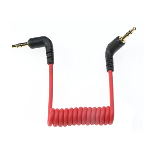 Alvin’s Cables 3,5-mm-TRS-zu-TRS-Audiokabel für Rode VideoMicro, Wireless GO Il, für DJI Boya Movo TAKSTAR SAIREN Comica Deity Aufnahmemikrofon, für Canon für Nikon DSLR-Kamera von Alvin's Cables