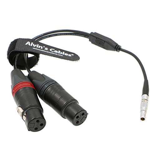 Alvin's Cables 5 Pin zu Zwei XLR 3 Pin Buchse Audio Eingangs Kabel für Z CAM E2 Kamera Alvin's Cables 5 Pin zu Zwei XLR 3 Pin Buchse Audio Eingangs Kabel für Z CAM E2 Kamera von Alvin's Cables