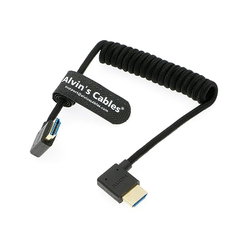 Alvin's Cables 8K 2.1 HDMI-Kabel, Hochgeschwindigkeitskabel, gewickelt, geflochten, für Atomos Ninja V, Portkeys BM5, für Feelworld Monitor, für Canon C300, Z CAM E2, für Sony FS5 | FS7| A7S3 Kameras Alvin's Cables 8K 2.1 HDMI-Kabel, Hochgeschwindigkeitskabel, gewickelt, geflochten, für Atomos Ninja V, Portkeys BM5, für Feelworld Monitor, für Canon C300, Z CAM E2, für Sony FS5 | FS7| A7S3 Kameras von Alvin's Cables