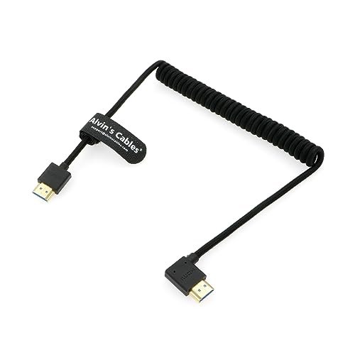 Alvin's Cables 8K 2.1 HDMI-Kabel, Hochgeschwindigkeitskabel, gewickelt, geflochten, für Atomos Ninja V, Portkeys BM5, für Feelworld Monitor, für Canon C300, Z CAM E2, für Sony FS5 | FS7| A7S3 Kameras Alvin's Cables 8K 2.1 HDMI-Kabel, Hochgeschwindigkeitskabel, gewickelt, geflochten, für Atomos Ninja V, Portkeys BM5, für Feelworld Monitor, für Canon C300, Z CAM E2, für Sony FS5 | FS7| A7S3 Kameras von Alvin's Cables