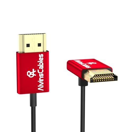 Alvin’s Cables 8K 2.1 HDMI-Kabel 48 Gbit/s 8K@60Hz 4K@120Hz High Speed Φ2,4 mm ultradünnes HDMI für Sony A7 A9, BMPCC, für Canon C70, für Atomos Ninja, für Feelworld, Aufwärtswinkel 45cm Alvin’s Cables 8K 2.1 HDMI-Kabel 48 Gbit/s 8K@60Hz 4K@120Hz High Speed Φ2,4 mm ultradünnes HDMI für Sony A7 A9, BMPCC, für Canon C70, für Atomos Ninja, für Feelworld, Aufwärtswinkel 45cm von Alvin's Cables