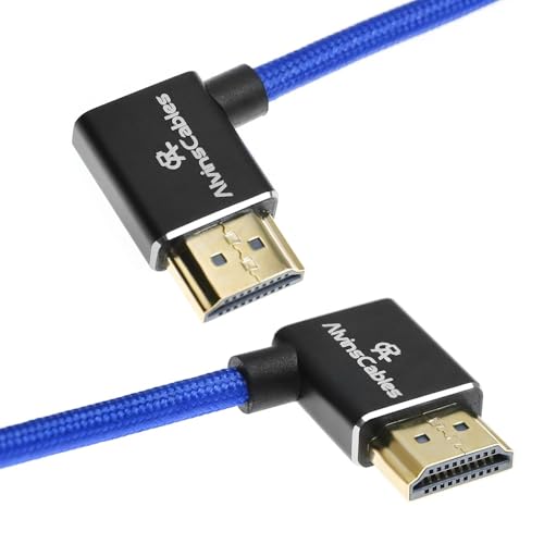 Alvin's Cables 8K HDMI 2.1 Kabel 8K 60Hz 4K 120Hz High-Speed für Atomos Ninja Monitor, links nach rechts geflochtenes Spiralkabel für Sony FS5 FS7 FX9,Canon C300 C500,Nikon Z9 Kamera, Blau Alvin's Cables 8K HDMI 2.1 Kabel 8K 60Hz 4K 120Hz High-Speed für Atomos Ninja Monitor, links nach rechts geflochtenes Spiralkabel für Sony FS5 FS7 FX9,Canon C300 C500,Nikon Z9 Kamera, Blau von Alvin's Cables