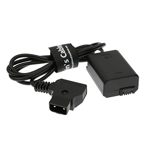Alvin's Cables A7 Dummy Akku für D-Tap Kabel Kompatibel mit Sony A7R A7S A7II Kamera 1M von Alvin's Cables