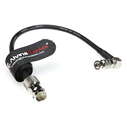 Alvin's Cables Adapterkabel weiblich 12G Micro BNC auf BNC, Koaxialkabel UHD Video mit hoher Dichte 4K, 75 Ohm Ultra Slim für Blackmagic Videounterstützung 5 Zoll Monitor, rechter Winkel Micro bnc7,9 Alvin's Cables Adapterkabel weiblich 12G Micro BNC auf BNC, Koaxialkabel UHD Video mit hoher Dichte 4K, 75 Ohm Ultra Slim für Blackmagic Videounterstützung 5 Zoll Monitor, rechter Winkel Micro bnc7,9 von Alvin's Cables